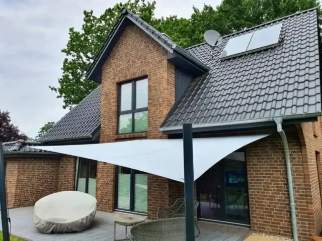Sonnensegel nach Maß für Terrasse Garten Balkon und Gewerbe bundesweit
