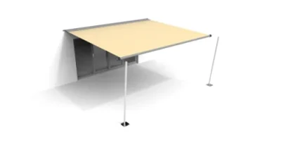 Aufrollbares Sonnensegel für Terrasse