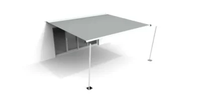 Aufrollbares Sonnensegel für Terrasse