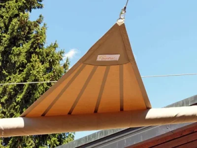 Elektrisches Sonnensegel für Terrasse