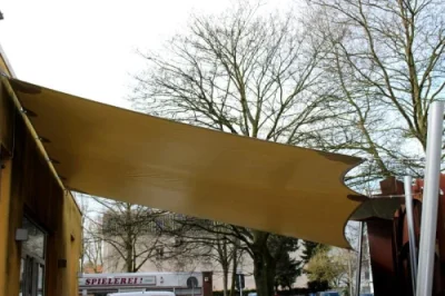 Sonnensegel Gastronomie Terrasse