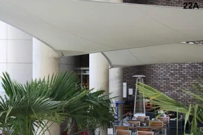 Sonnensegel Gastronomie Terrasse