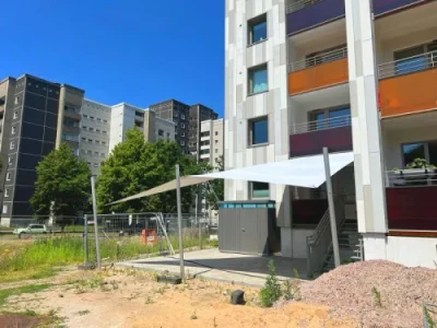 Sonnensegel Gastronomie Terrasse