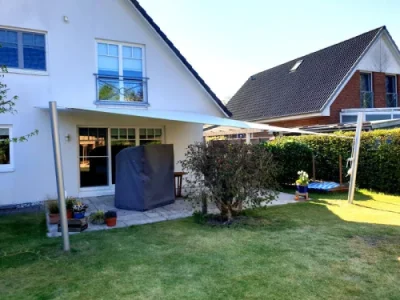 Modernes Sonnensegel Garten