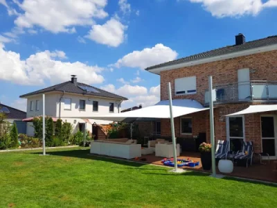Sonnensegel Schattenspender Garten
